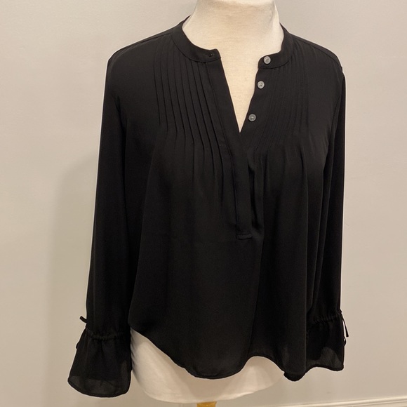 J Crew Black Blouse Small - Picture 3 of 3